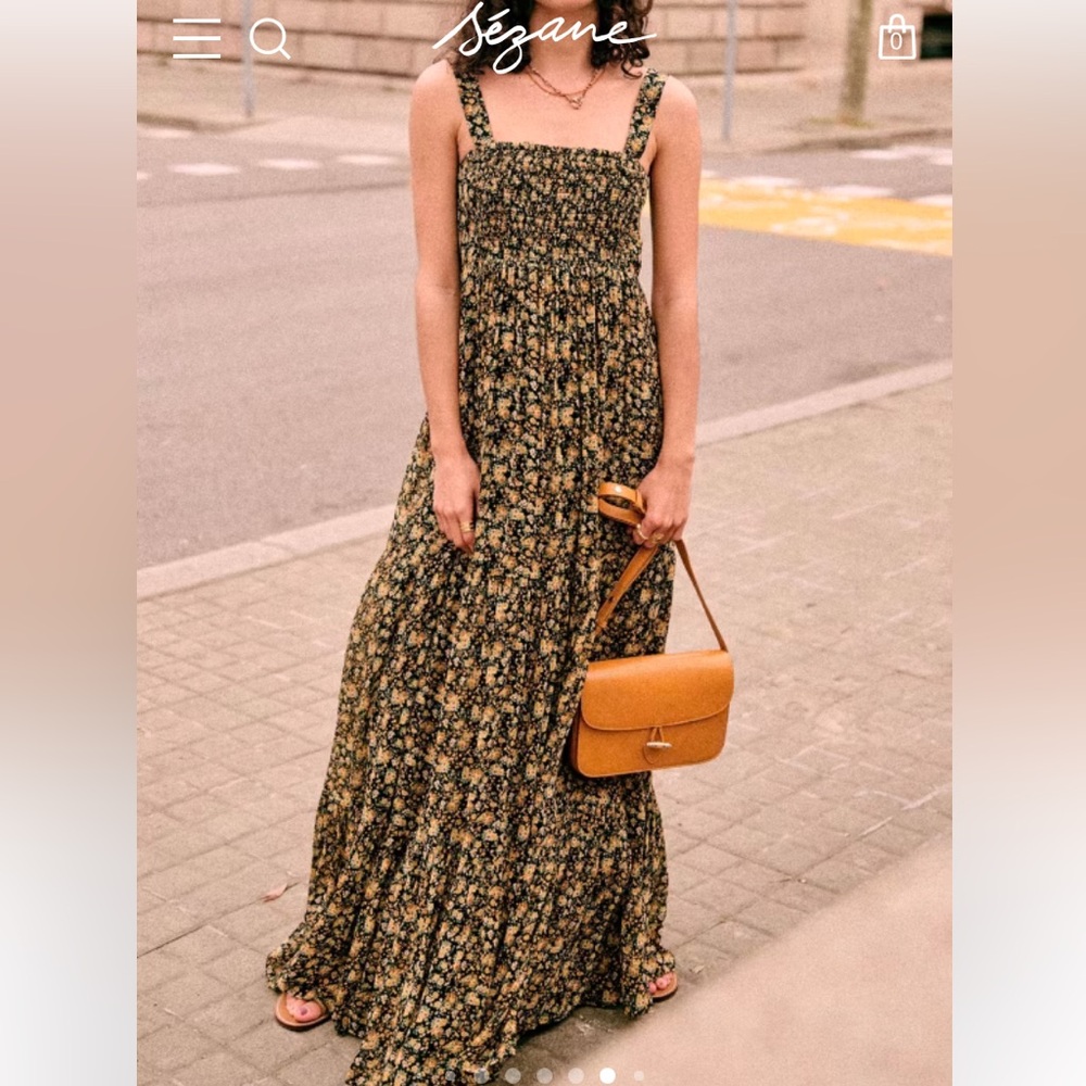 Sezane Millie Dress Sz 36